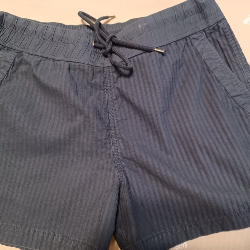 James Perse seersucker womens shorts